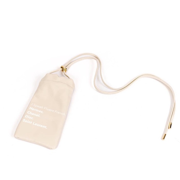 CROSSBODY POUCH- Fluent French (Ivory) - Picture 2 of 3